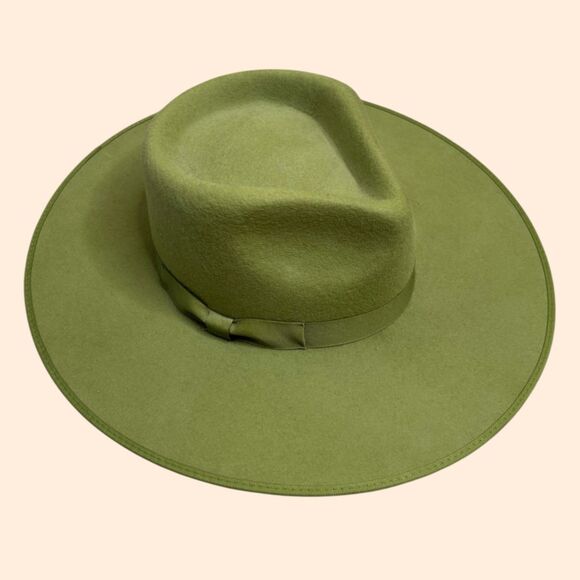 Lack of Color Wool Rancher Hat Cactus Green - Picture 1 of 4